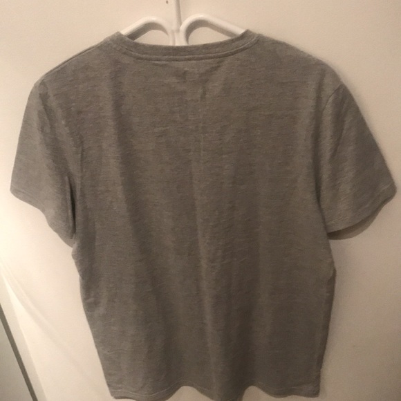 Luxurious Lacoste Sleepwear Ultra Soft Grey Tshirt with French Flag 🇫🇷 Pocket - Picture 5 of 5